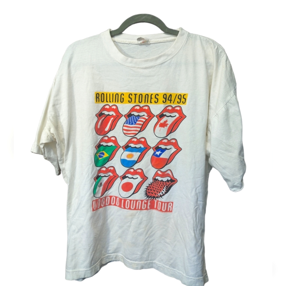 Vintage Rare Rolling Stones Tour Shirt